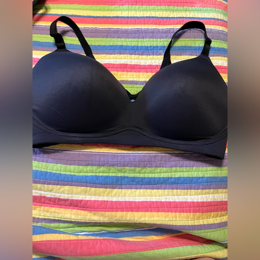 Torrid Curve Dream Wire-Free Push-Up Plunge Bra Women’s Black 40DDD
